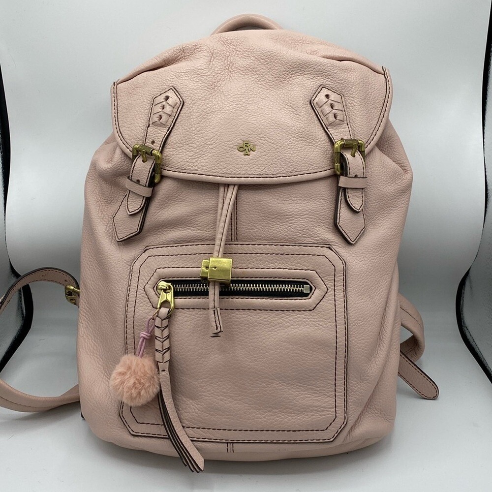 Oryany Jaylin Leather Backpack pink soft Quality Purse
